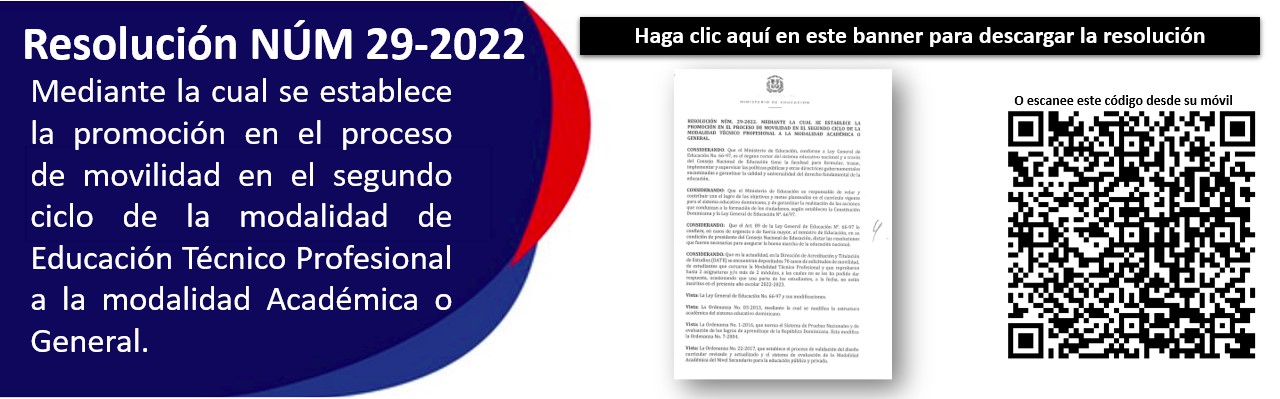 Resolución 29-2022 Promoción en Movilidad de ETP a Académica o general