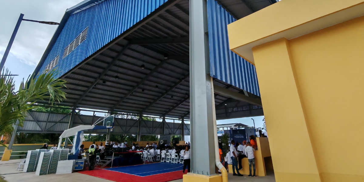  imagen Inauguracion de techado en Bayagua&nbsp; 