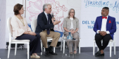  imagen Ministro de Educaci&oacute;n, Luis Miguel De Camps junto a Cecilia Garc&iacute;a, Ancell Scheker y Gerson Navarro 