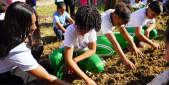  imagen Estudiantes participando en el Reconocimiento de Buenas Pr&aacute;cticas en Huertos Escolares 2026-2027 
