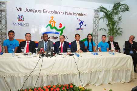  imagen Unos 2,850 atletas de escuelas públicas y privadas participarán en los Séptimos Juegos Deportivos Escolares Espaillat 2016 