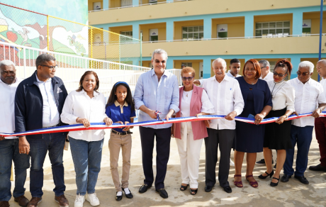  imagen Presidente de la República inaugura centro educativo en la comunidad de San Luis 