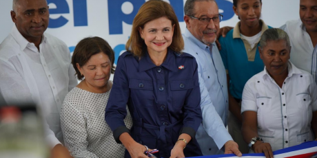 imagen La vicepresidenta de la República, Raquel Peña 